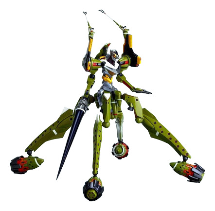 Eva 05 Rebuild Of Evangelion Revoltech By Kaiyodo