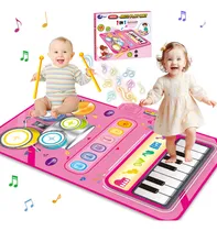 Comprar Tapete Piano Musical Para Bebé Alfombra Teclados Infantil Ghhkud Tapete Piano Juguete Musical Gimnasio Juguete Bebé Color Instrumentos