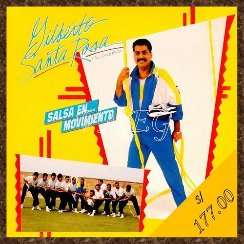Vmeg Cd Gilberto Santa Rosa 1989 Salsa En Movimiento