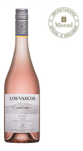 Vinho Los Vascos Rosé 2022 Viña Los Vascos 750ml