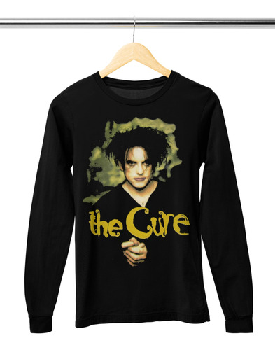 Camiseta Manga Larga Rock Alternativo The Cure C11