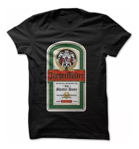 Remera Logo Bebida Licor Hierbas Jägermeister Unisex