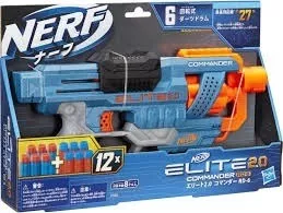 Lançador Nerf Arminha De Brinquedo Pistola Dardos Tambor