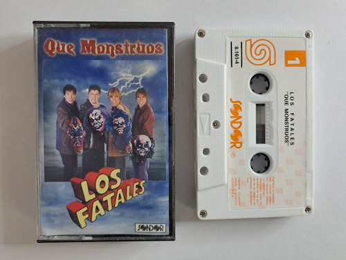 Los Fatales Que Monstruos Casete Original 