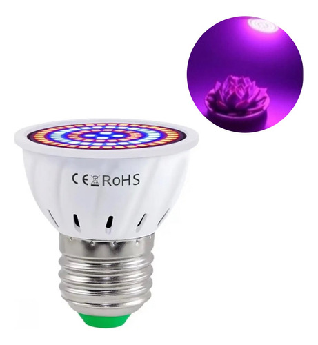 Ampolleta Lámpara Indoor Cultivo Interior 80 Led E27