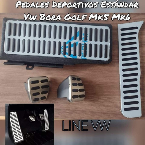 Posapie Pedales Para Jetta Mk6 