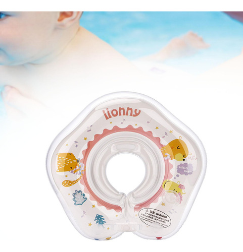 Anillo De Natación Inflable Para Bebé, Flotador De Cuello,