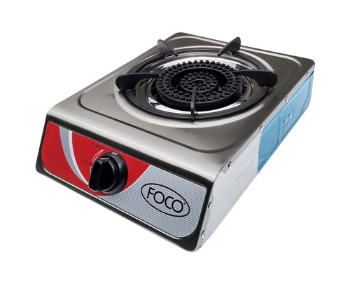 Imagen 2 de 2 de Anafe a gas Foco 24031/6 plateado 220V