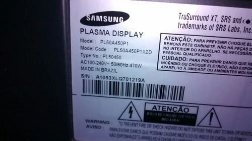 Venda Todas Placas Sansung 50 Pl50a450p1 So Placas