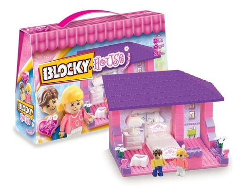 Blocky House 80 Piezas 1 Ambiente 