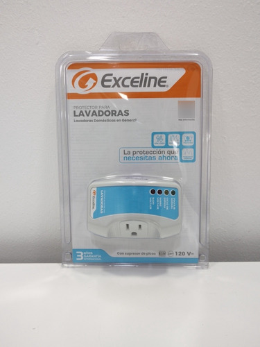 Protector De Voltaje Para Lavadoras 120v Exceline (cod.0963)