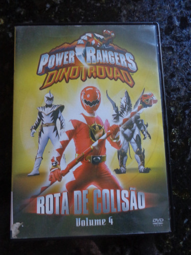 Imagem 1 de 1 de Dvd Power Rangers - Dino Trovão - Rota De Colisão Vol. 4