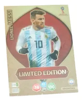 Comprar Carta Adrenalyn Panini Argentina Leo Messi Edición Limitada