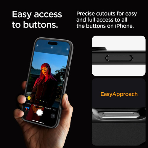Capa Spigen Ultra Hybrid Magfit P/ iPhone 16 Pro Max Black