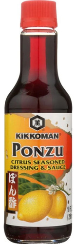 Ponzu Sushi Sashimi Soy Sauce Kikkoman 296 Ml Soya Preparada