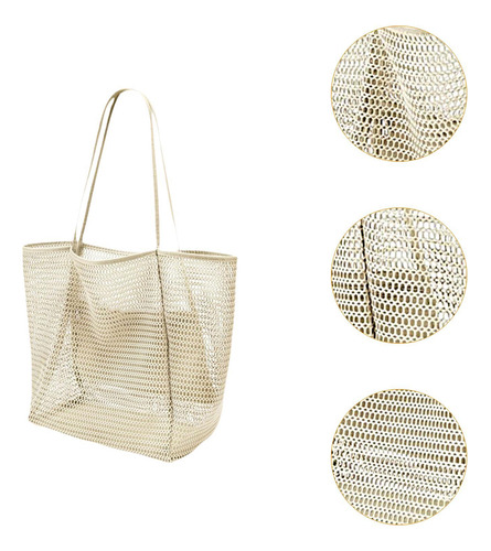 Bolso De Hombro Para Mujer, Bolso De Malla, Bolsos De Playa,