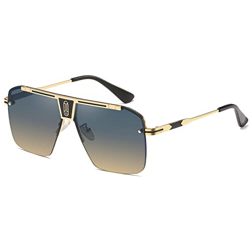 Sheen Kelly Gafas De Sol Extra Grande Para Hombre Mfjyx