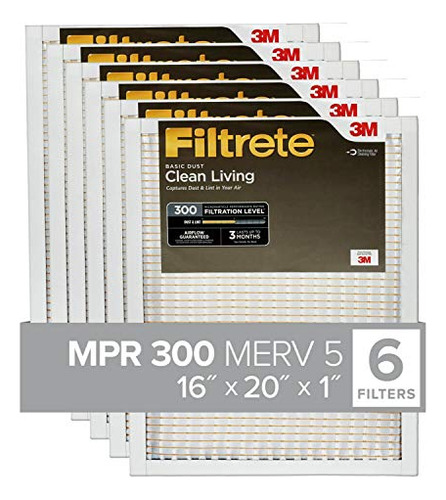 Living Filtro Basico Antipolvo Bd00 6pk 2e