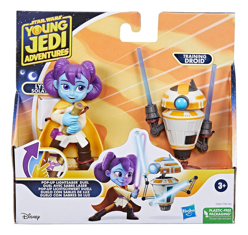Star Wars Young Jedi Duelo Con Sables Lys Solay Y Droide