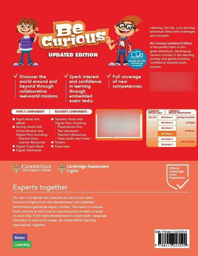 Be Curious Updated Level 3 Activity Book With Home Booklet A