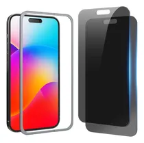 Comprar Kit X2 Protector De Pantalla Para iPhone 15 Pro Antiespia...