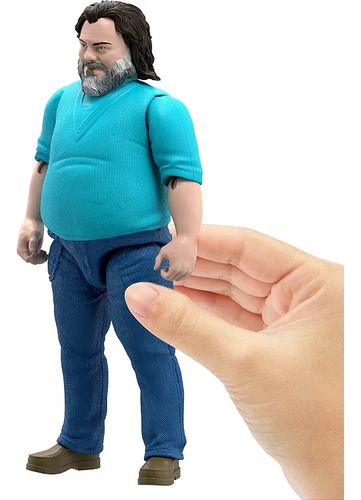 Figura Minecraft: La pelĂcula de Steve Jack Black Mattel