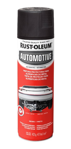 Acabado Protector De Caucho Automotriz Negro Mate Rust Oleum