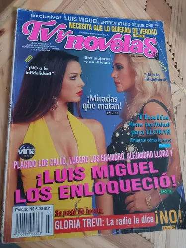 comprar Thalia, Luis Miguel, Veronica Castro, Gloria Trev Tvynovelas