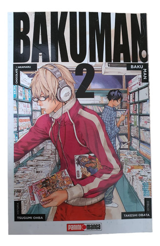 Bakuman Tomo #2 Panini Manga