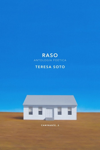 Raso: Antología Poética, De Soto,teresa. Caminante, Vol. 1. Editorial Editorial Canal De Distribucion, Tapa Blanda En Español