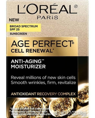 Loreal Age Perfect Cell Renewal Crema Dia Humectant Spf25 