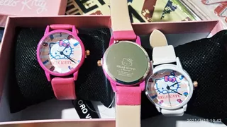 Reloj Hello Kitty Cajita De Ragalo