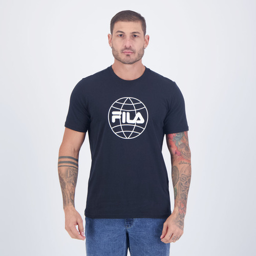 Camiseta Fila Worldwide Preta