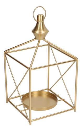 Farol De Vela De Metal Para Colgar, Elegante Y Elegante, De