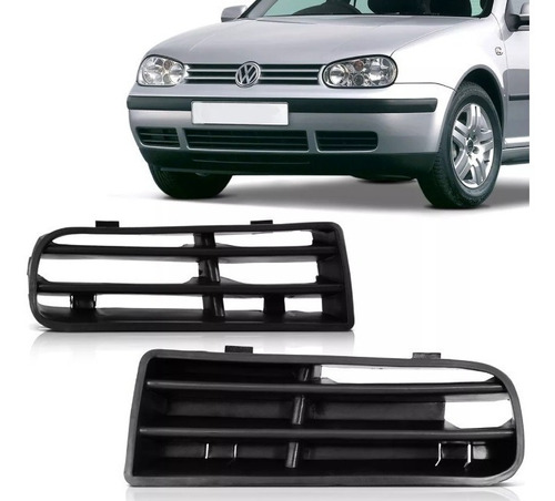 Grilla Rejilla Parrilla Vw Golf 1999/2006 Lateral Paragolpe 