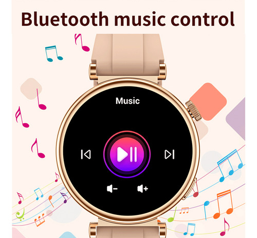 Reloj Inteligente Amoled Screen Gt4 Mini 41 Mm Para Mujer Nf
