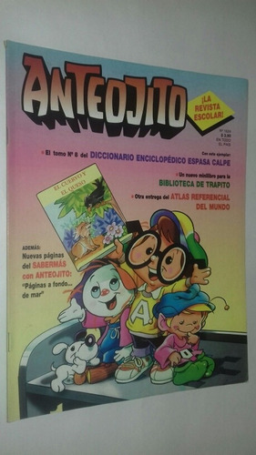 Revista Anteojito N°1624 16/04/1996 Con Lamina Central