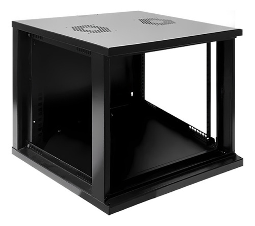 Mini Rack / Parede 19'' 7u X 570mm Desmontável Cor Preto