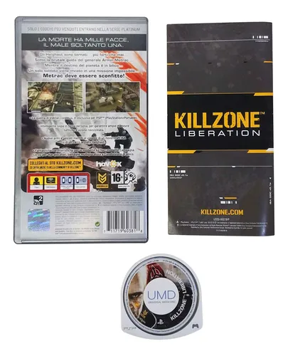 Killzone Liberation Juego Físico Umd Para Psp (Usado)