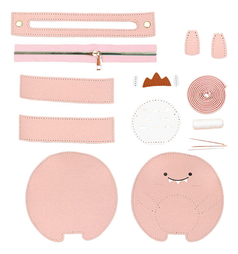 1 Juego De Accesorios Para Hacer Bolsos De Rosado Rosado