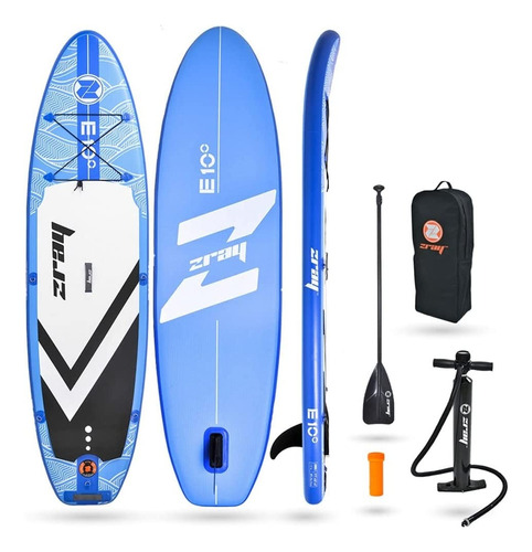 Tabla Padel Surf Zray E10 Stand Up Paddle Aventureros Color Azul