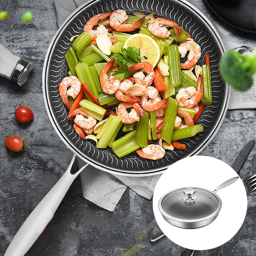 Sartén Wok Con Tapa Eléctrica Fácil De 32cm Con Tapa
