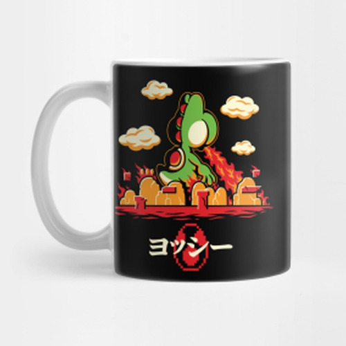 Taza De Ceramica Bichos Yoshi Modelo A 2