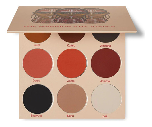 Paleta De Sombras Juvia's The Warrior (modelo A Elegir) Orig