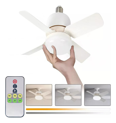 Lámparas Focos Ventilador Luces De Techo Base Para Foco E27