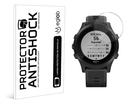 Protector De Pantalla Antishock Para Garmin Forerunner 945