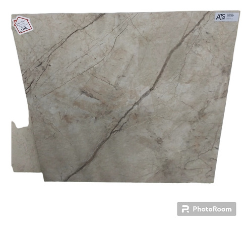 Ats Porcelanato Riviera Oro Brillo Beige Rectificado  80x80 