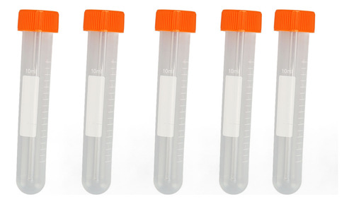 Tubos De Ensayo, 100 Piezas, Tapa De Centrífuga De 10 Ml, Es