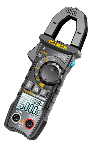 Pinza Amperimétrica Digital Aneng Cm82, 6000 Cuentas True R