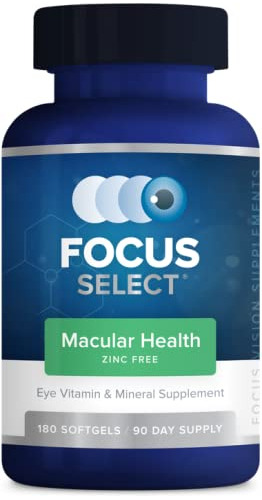 Zinc Free Focus Select Areds2 - Suplemento A Base De Vitamin